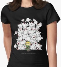 Cucco Swarm Women's Fitted T-Shirt