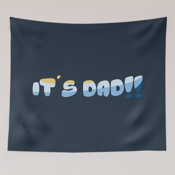 Item preview, Blue It's Dad designed and sold by shirejedi.