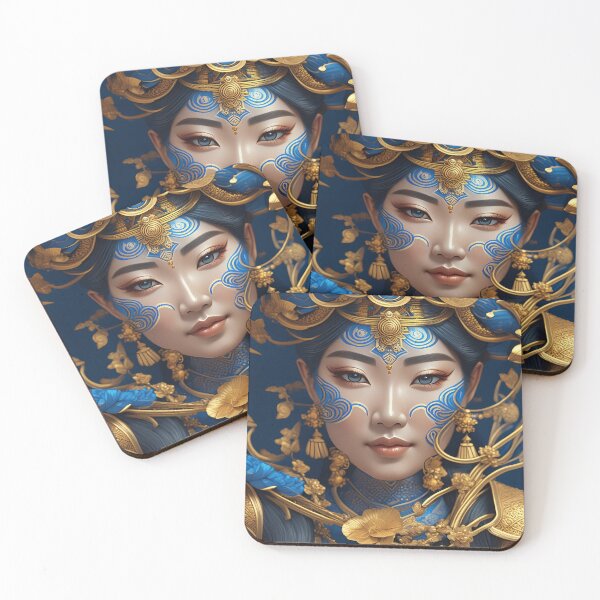 Item preview, Asian Goddess Portrait n°7 designed and sold by Grafik-Ai-Art.