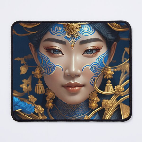 Item preview, Asian Goddess Portrait n°7 designed and sold by Grafik-Ai-Art.