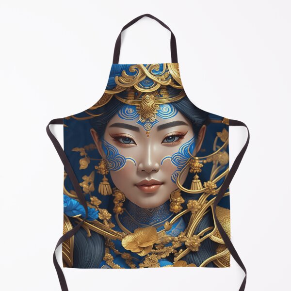 Item preview, Asian Goddess Portrait n°7 designed and sold by Grafik-Ai-Art.