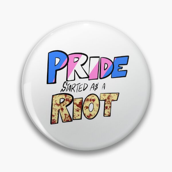 Item preview, (Trans) Pride started as a riot!!! designed and sold by ShadyzDoodleDen.