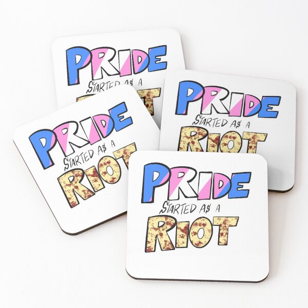 Item preview, (Trans) Pride started as a riot!!! designed and sold by ShadyzDoodleDen.