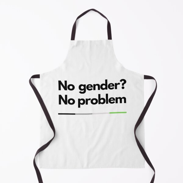 Item preview, No Gender? No Problem - Agender Pride designed and sold by ExistenceInk.