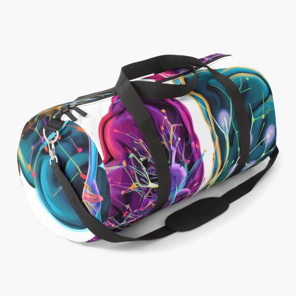 Item preview, "Vibrant Neural Network Brain Illustration - Science and Art Combined" designed and sold by WatermelonPink.
