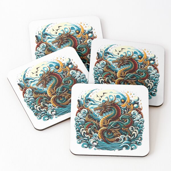 Item preview, The Great Night Dragon designed and sold by New-Age-Dig-Art.
