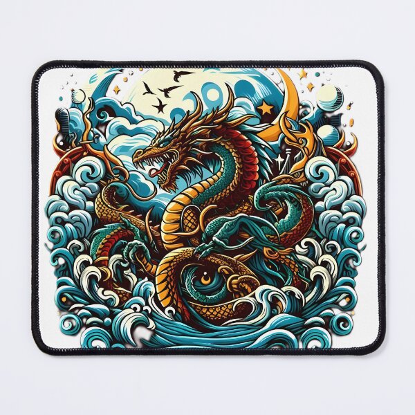 Item preview, The Great Night Dragon designed and sold by New-Age-Dig-Art.