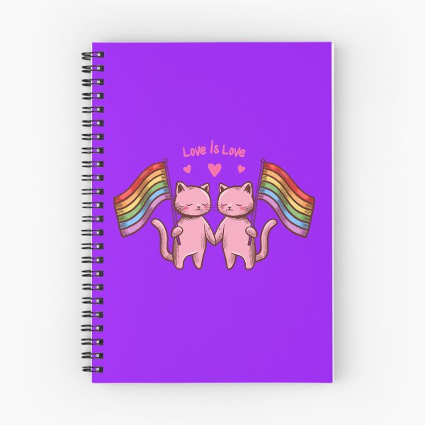 Item preview, Love Is Love Cats designed and sold by KilkennyCat Art.