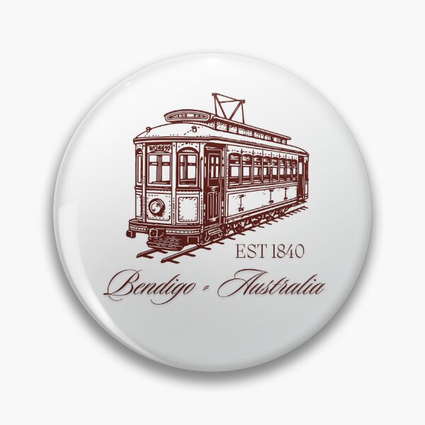 Item preview, Bendigo Tram, Victoria Australia designed and sold by PurrfectionMeow.