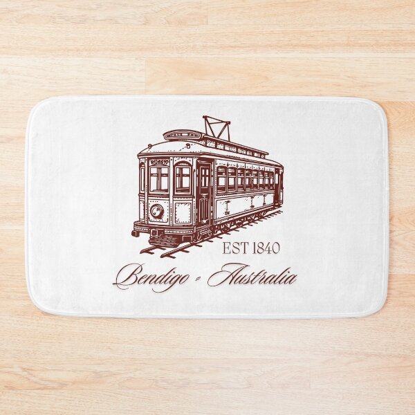 Item preview, Bendigo Tram, Victoria Australia designed and sold by PurrfectionMeow.