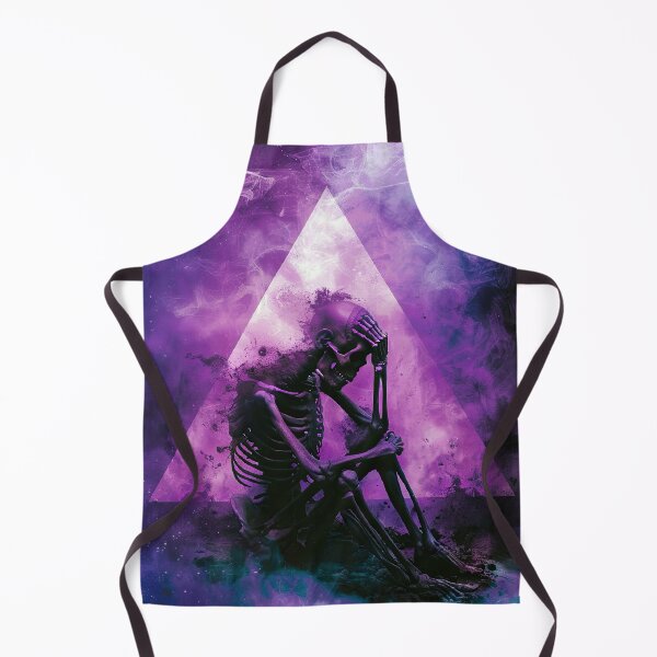 Aperçu de l'œuvre Squelette sombre et triangle créée et vendue par deathxdesign.