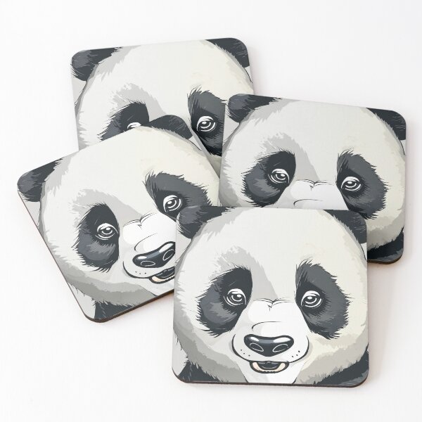 Item preview, cartoon panda head designed and sold by OxiSkor.