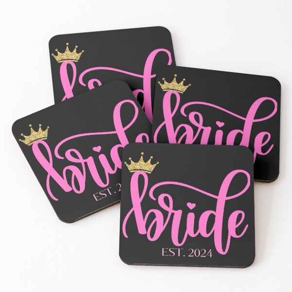 Item preview, Bride est 2024 designed and sold by Oreo2020 Creations.
