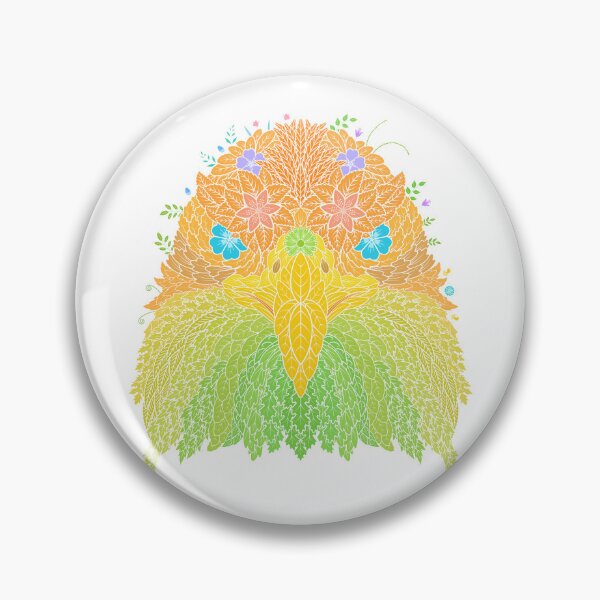 Item preview, Floral  Animal "Eagle" WeArePrettierThanFlowers designed and sold by 366birthflower.