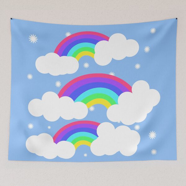 Item preview, Rainbows, Clouds and Stars designed and sold by Greenbaby.