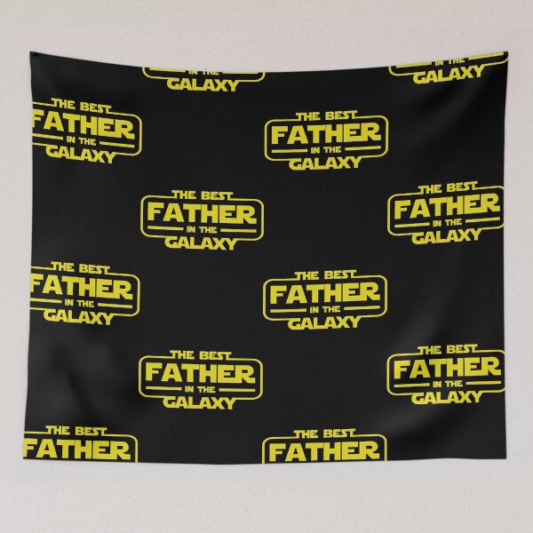 Item preview, The Best Father in the Galaxy T-Shirt designed and sold by Aredbox.