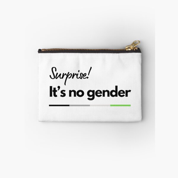 Item preview, Surprise! It's No Gender - Agender Pride designed and sold by ExistenceInk.