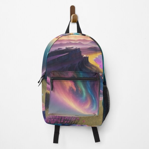 Item preview, Enchanted Realms: Aurora Australis Over Wildflower Hill designed and sold by EnchantedVista.