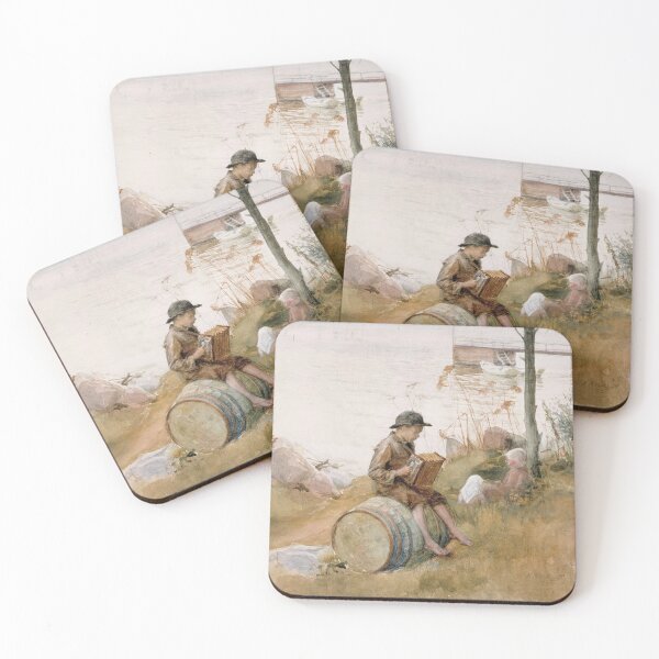 Item preview, Albert Edelfelt - Serenadi rantapenkereellä designed and sold by EmeraldMusic.