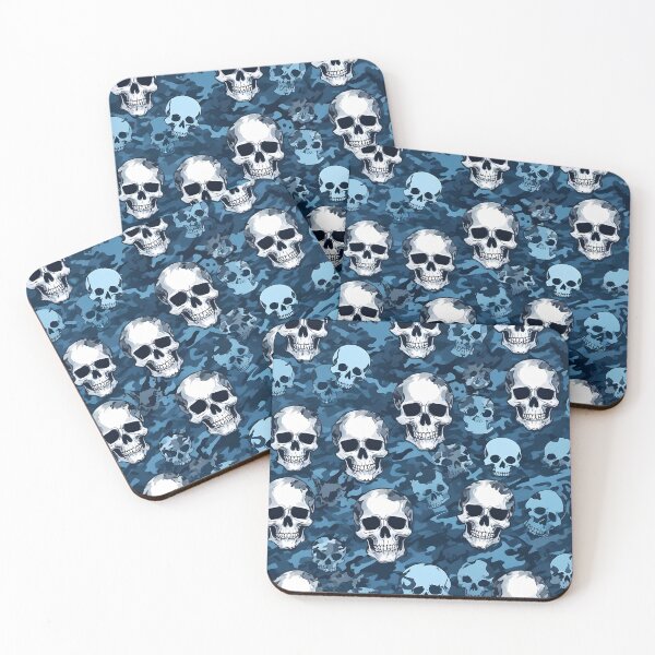Item preview,  The skull camouflage print pattern designed and sold by nilver.
