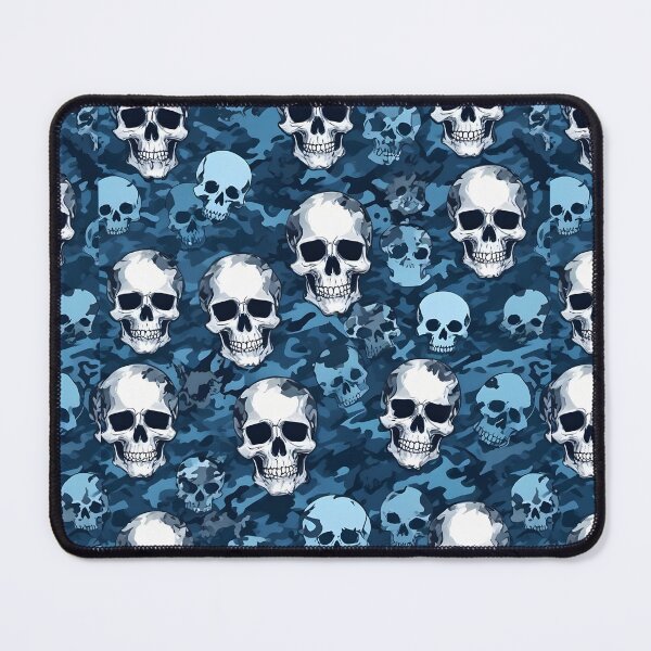 Item preview, The skull camouflage print pattern designed and sold by nilver.