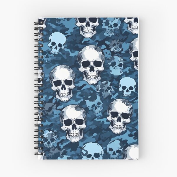 Item preview, The skull camouflage print pattern designed and sold by nilver.