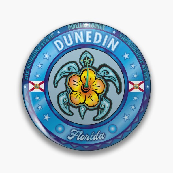 Item preview, Dunedin Florida sea turtle hibiscus designed and sold by studioss76.