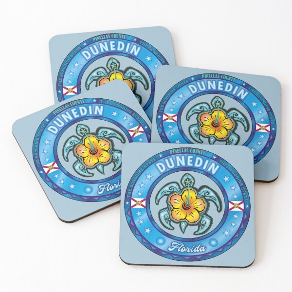 Item preview, Dunedin Florida sea turtle hibiscus designed and sold by studioss76.