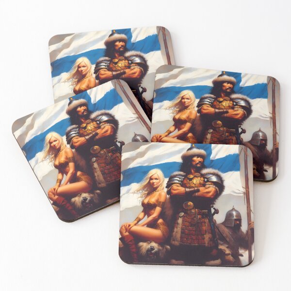 Item preview, Finnish Viking Warrior and Maiden designed and sold by THC-Conspiracy.