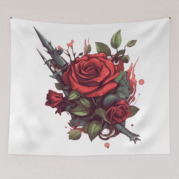 Item preview, thorns and roses designed and sold by javierparra.
