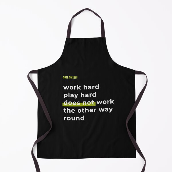 Item preview, Work Hard Play Hard designed and sold by snarkytstore.