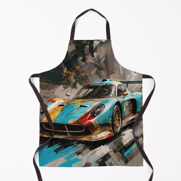 Item preview, Porsche car in oil painting designed and sold by PixelCraftDSG.
