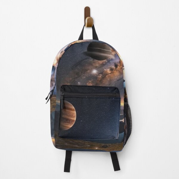 Item preview, Starry Enchantment: Milky Way & Planets In Cosmic Splendor designed and sold by EnchantedVista.
