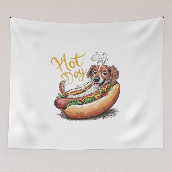 Item preview, Hot Dog designed and sold by Gentle40Winks.