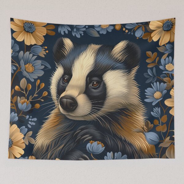 Item preview, Arts and Crafts Badger designed and sold by ArtWildCreate.
