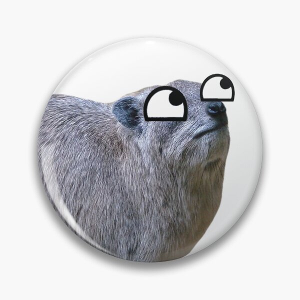 Item preview, Derpy hyrax  designed and sold by SillyLittleSnek.