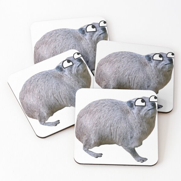 Item preview, Derpy hyrax  designed and sold by SillyLittleSnek.