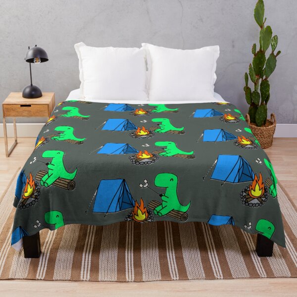 Item preview, Camping Dino designed and sold by Lydia Conder.