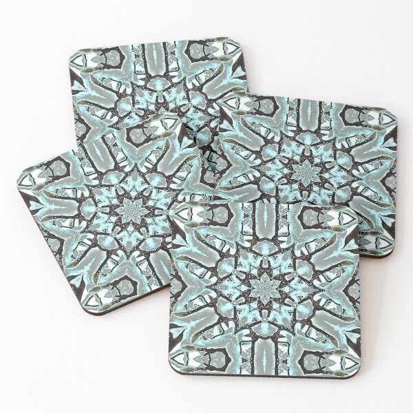 Item preview, DIVINE SYMMETRY - Desert Dreams Blue Aesthetic #128b Kaleidography | Nature Photography Symmetry Art Fusion - ashrawArt Divine Design designed and sold by ashrawArt Designer Boutique Art.