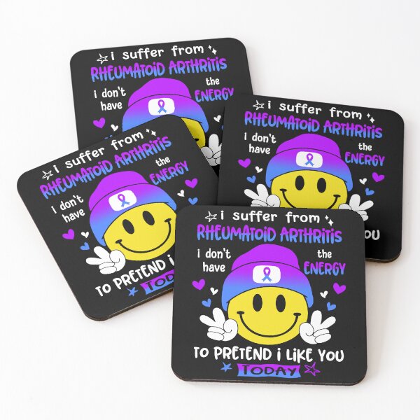 Item preview, I suffer from Rheumatoid Arthritis i do not have the ENERGY to pretend i like you TODAY designed and sold by KatMercerr.
