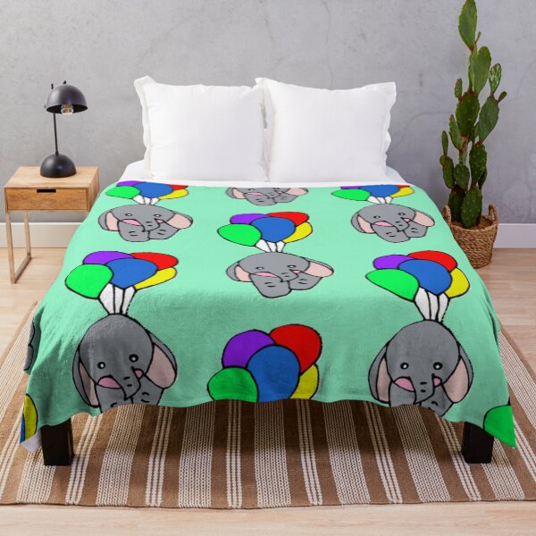 Item preview, Elephant with balloons designed and sold by Lydia Conder.