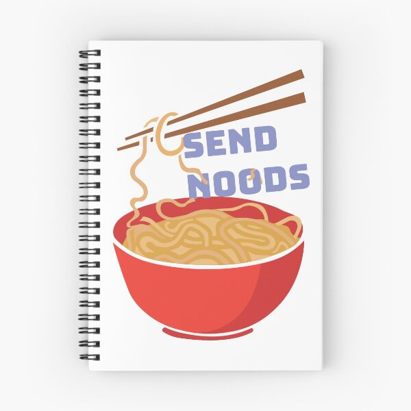 Item preview, Send Nudes Noodle pun  designed and sold by DJD Design.
