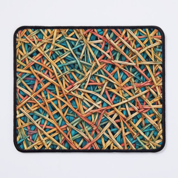 Item preview, Abstract Colorful Straw Pattern designed and sold by calibrit.