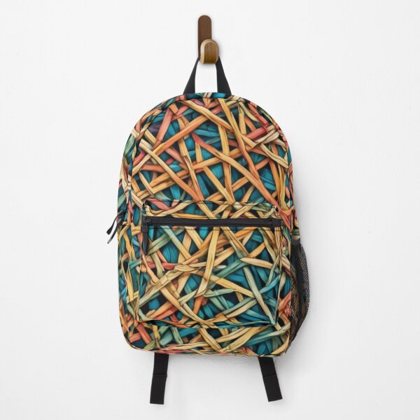Item preview, Abstract Colorful Straw Pattern designed and sold by calibrit.