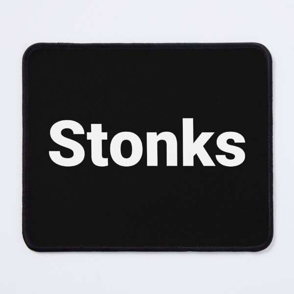 Item preview, Stonks designed and sold by Text-based T-Shirts and Gifts.