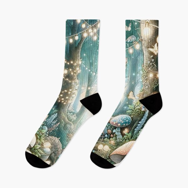 Item preview, Enchanted Fairycore Forest Pathway - Cottagecore Fantasy Art designed and sold by Unitepeople.