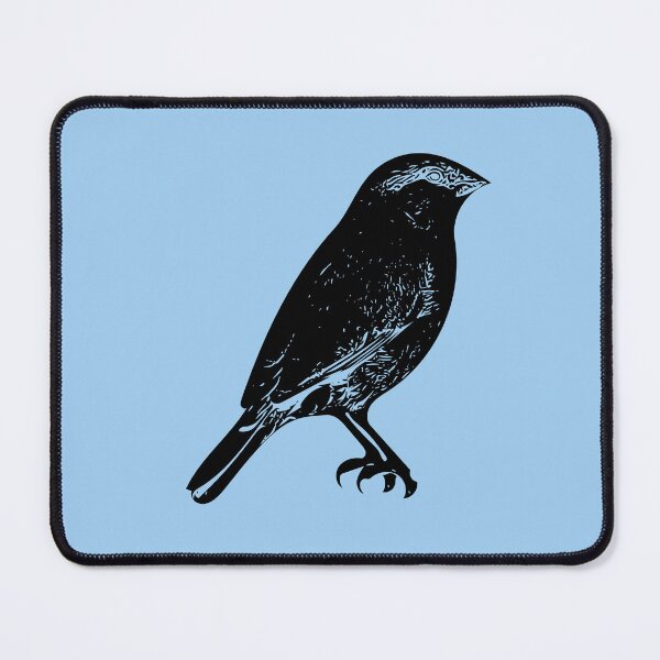 Item preview, Red Browed Firetail Black Design  designed and sold by designsasstultd.