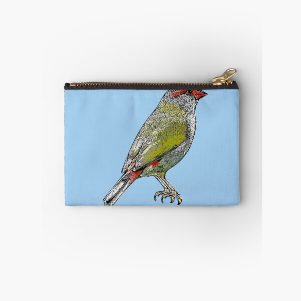 Item preview, Red Browed Firetail Black Alternate Design  designed and sold by designsasstultd.