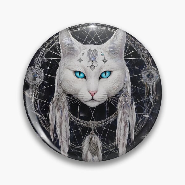 Item preview, The white cat and God of the mystical  designed and sold by PixelCraftDSG.