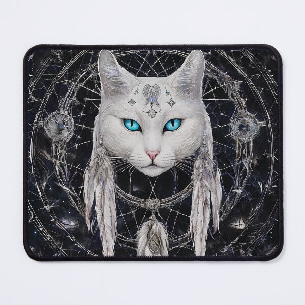 Item preview, The white cat and God of the mystical  designed and sold by PixelCraftDSG.